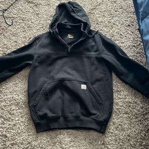 Carhartt 1/4 zip thick hoodie